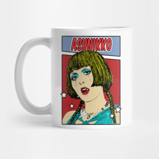 Ashnikko Pop Art Comic Style Mug